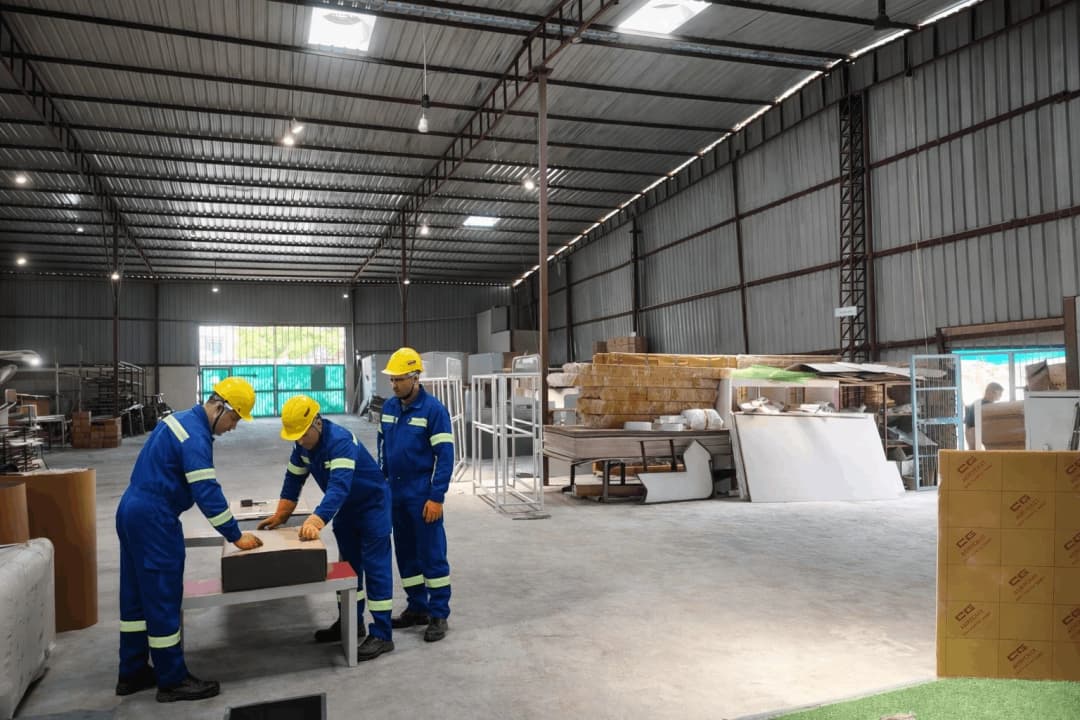 Assembly and quality control floor