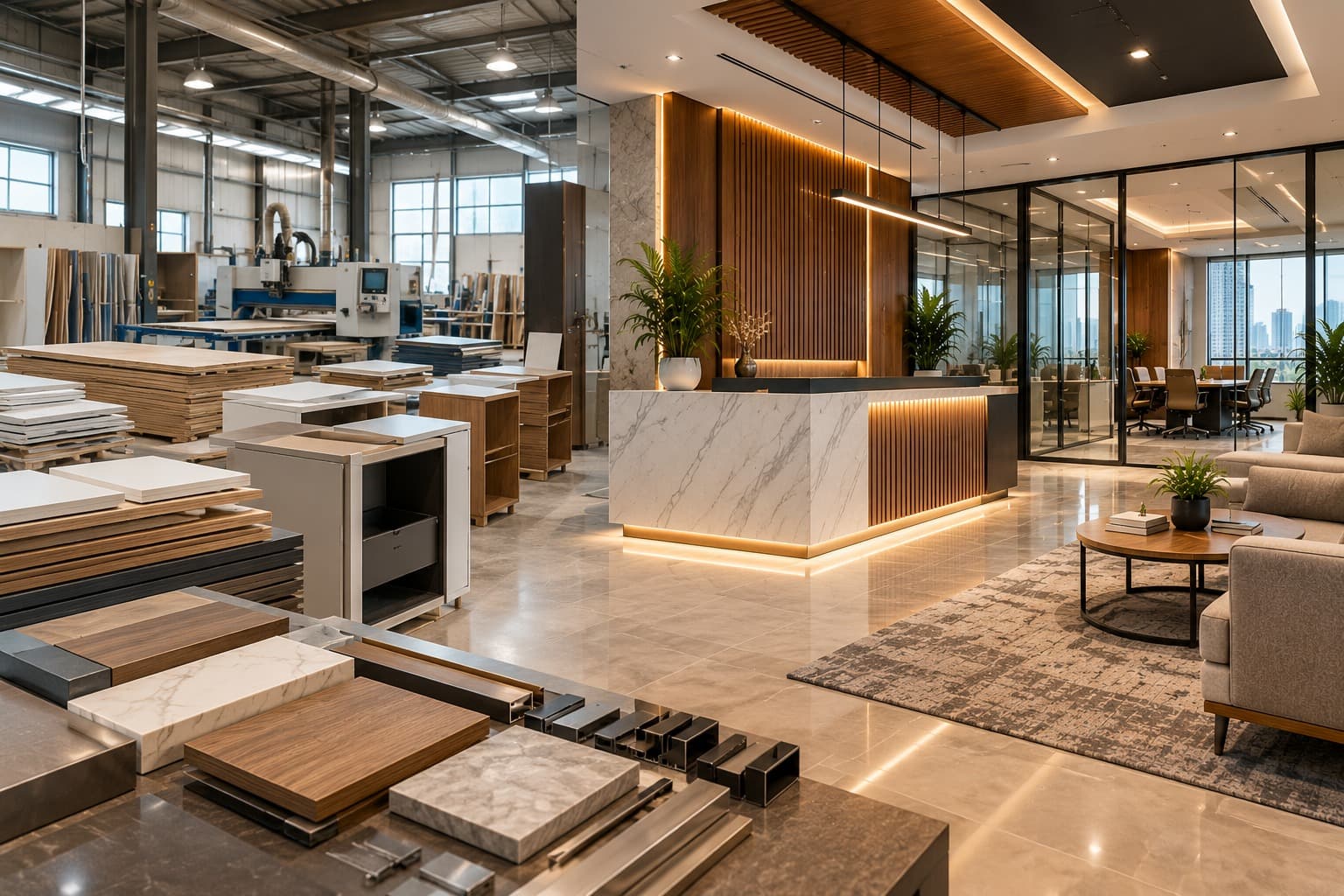 In-House Manufacturing vs Multiple Contractors for Interior Projects